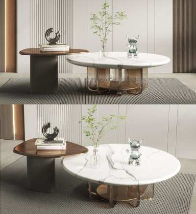 MINOTTI现代茶几3D模型下载